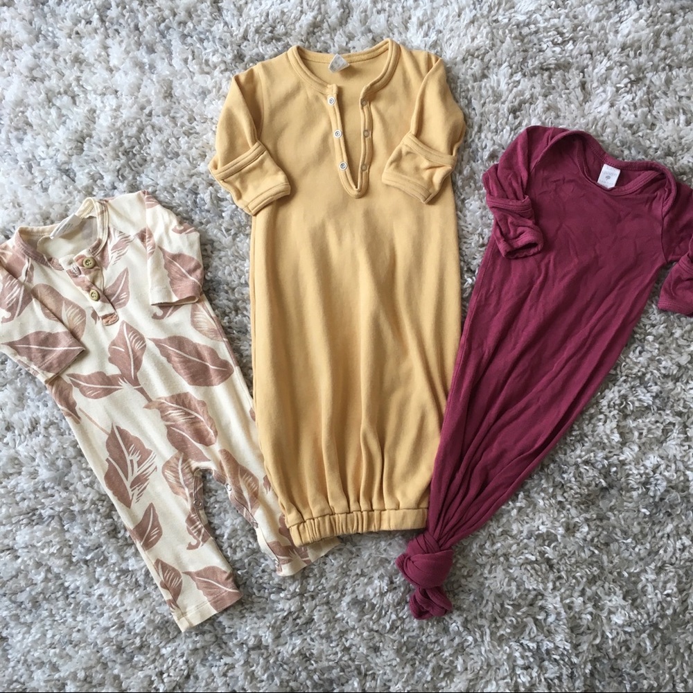 Kate Quinn Organic Cotton Lot-Newborn to 0-3 Mo.